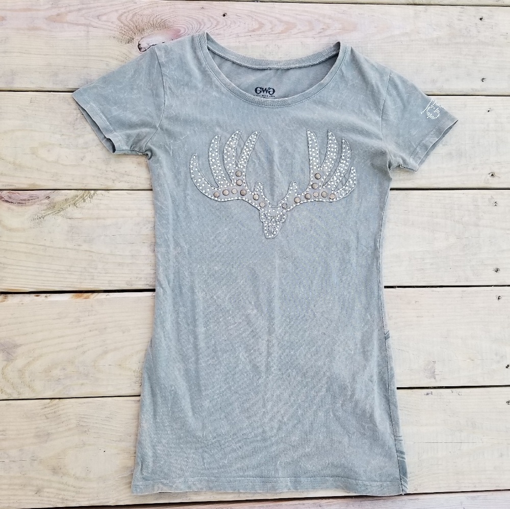 Girls With Guns Studded Tee